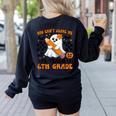 You Can't Scare Me I Teach 6th Grade Retro Teacher Halloween Women's Sweatshirt Back Print Black You Can't Scare Me I Teach 6th Grade Retro Teacher Halloween Women's Sweatshirt Back Print Black
