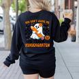 You Can't Scare Me I Teach Kindergarten Teacher Halloween Women's Sweatshirt Back Print Black You Can't Scare Me I Teach Kindergarten Teacher Halloween Women's Sweatshirt Back Print Black