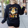 You Can't Scare Me I Teach Pre-K Halloween Teacher Ghost Women's Sweatshirt Back Print Black You Can't Scare Me I Teach Pre-K Halloween Teacher Ghost Women's Sweatshirt Back Print Black