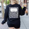 Composition Notebook Matching Group Halloween Teachers Women's Sweatshirt Back Print Black Composition Notebook Matching Group Halloween Teachers Women's Sweatshirt Back Print Black