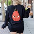 Couch Potatoes Teacher Good Eggs Teacher Halloween Costume Women's Sweatshirt Back Print Black Couch Potatoes Teacher Good Eggs Teacher Halloween Costume Women's Sweatshirt Back Print Black