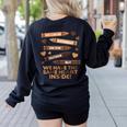 We Can Be Different On The Outside Melanin Teacher Men Women Kids Women's Sweatshirt Back Print Black We Can Be Different On The Outside Melanin Teacher Men Women Kids Women's Sweatshirt Back Print Black