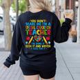 You Don't Scare Me I'm A Special Education Teacher SPED Women's Sweatshirt Back Print Black You Don't Scare Me I'm A Special Education Teacher SPED Women's Sweatshirt Back Print Black