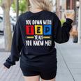 You Down With IEP Yeah You Know Me SPED Teacher Women's Sweatshirt Back Print Black You Down With IEP Yeah You Know Me SPED Teacher Women's Sweatshirt Back Print Black