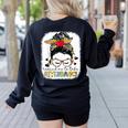 Elementary Teacher Remind Me To Take Attendance Women Women's Sweatshirt Back Print Black Elementary Teacher Remind Me To Take Attendance Women Women's Sweatshirt Back Print Black
