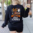Faboolous INFANT Teacher Halloween Women's Sweatshirt Back Print Black Faboolous INFANT Teacher Halloween Women's Sweatshirt Back Print Black
