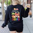 Farm Trip Field Trip Squad Farm Visit Teachers Students Women's Sweatshirt Back Print Black Farm Trip Field Trip Squad Farm Visit Teachers Students Women's Sweatshirt Back Print Black