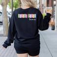 Fourth Grade Team 4th Grade Teacher Girls Boys Women's Sweatshirt Back Print Black