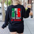 The Golf Of Mexico Golf Player Golf Teacher Golfer For Men Women Women's Sweatshirt Back Print Black