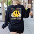 You All Gonna Learn Today Shirt Retro Groovy Teacher Life Women's Sweatshirt Back Print Black You All Gonna Learn Today Shirt Retro Groovy Teacher Life Women's Sweatshirt Back Print Black