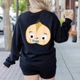 Good Egg Teacher Halloween Costume Group The Cool Bean Women's Sweatshirt Back Print Black Good Egg Teacher Halloween Costume Group The Cool Bean Women's Sweatshirt Back Print Black