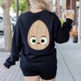 Good Egg Teacher Halloween Costume Group The Shel Egg Women's Sweatshirt Back Print Black Good Egg Teacher Halloween Costume Group The Shel Egg Women's Sweatshirt Back Print Black