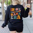 In My Homeschool Mama Era Mom Teacher Women's Sweatshirt Back Print Black In My Homeschool Mama Era Mom Teacher Women's Sweatshirt Back Print Black