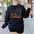 I'm Batty About My Students Watercolor Bat Teacher Halloween Women's Sweatshirt Back Print Black I'm Batty About My Students Watercolor Bat Teacher Halloween Women's Sweatshirt Back Print Black