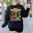 I'm Not a Superhero But I'm a SPED Special Education Teacher Women's Sweatshirt Back Print Black I'm Not a Superhero But I'm a SPED Special Education Teacher Women's Sweatshirt Back Print Black