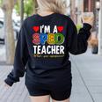 I'm A SPED Teacher Special Education Teacher Women's Sweatshirt Back Print Black I'm A SPED Teacher Special Education Teacher Women's Sweatshirt Back Print Black