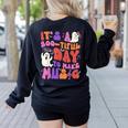 It's a Bootiful Day To Make Music Halloween Music Teacher Women's Sweatshirt Back Print Black It's a Bootiful Day To Make Music Halloween Music Teacher Women's Sweatshirt Back Print Black