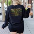 Kindergarten Camo Camouflage Boy Teacher Back To School Women's Sweatshirt Back Print Black Kindergarten Camo Camouflage Boy Teacher Back To School Women's Sweatshirt Back Print Black