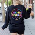 Kindergarten Crew Funy Back To School Teachers Kids Students Women's Sweatshirt Back Print Black Kindergarten Crew Funy Back To School Teachers Kids Students Women's Sweatshirt Back Print Black