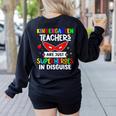 Kindergarten Teachers Are Just Superheroes In Disguise Women's Sweatshirt Back Print Black Kindergarten Teachers Are Just Superheroes In Disguise Women's Sweatshirt Back Print Black
