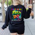 Let The Games Begin Fourth Grade Field Day 2025 Teacher Kid Women's Sweatshirt Back Print Black Let The Games Begin Fourth Grade Field Day 2025 Teacher Kid Women's Sweatshirt Back Print Black