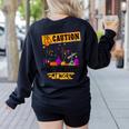 Mad Scientist Halloween Costume Science Teacher Women's Sweatshirt Back Print Black Mad Scientist Halloween Costume Science Teacher Women's Sweatshirt Back Print Black