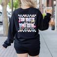 The Math Aint Mathin Meme Show Your Work Floral Math Teacher Women's Sweatshirt Back Print Black The Math Aint Mathin Meme Show Your Work Floral Math Teacher Women's Sweatshirt Back Print Black