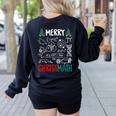 Merry Christmath – Math Christmas For Math Teacher For Men Women Kids Women's Sweatshirt Back Print Black Merry Christmath – Math Christmas For Math Teacher For Men Women Kids Women's Sweatshirt Back Print Black