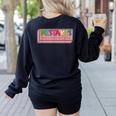 Mistakes Help Us Grow And Learn Teacher Women's Sweatshirt Back Print Black Mistakes Help Us Grow And Learn Teacher Women's Sweatshirt Back Print Black