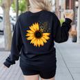 Music For Men Women Music Teacher Music Lover Women's Sweatshirt Back Print Black Music For Men Women Music Teacher Music Lover Women's Sweatshirt Back Print Black