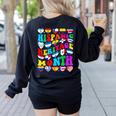 Hispanic Heritage Month 2025 Latino Puerto Rico Teacher Kids Women's Sweatshirt Back Print Black Hispanic Heritage Month 2025 Latino Puerto Rico Teacher Kids Women's Sweatshirt Back Print Black