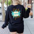 Para Shirt Super Para Paraprofessional Teacher Women's Sweatshirt Back Print Black Para Shirt Super Para Paraprofessional Teacher Women's Sweatshirt Back Print Black