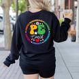 Physical Education PE Instructor Coach Teacher Gym Women's Sweatshirt Back Print Black Physical Education PE Instructor Coach Teacher Gym Women's Sweatshirt Back Print Black