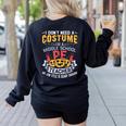 Physical Education School PE Teacher Halloween Costume Men Women Women's Sweatshirt Back Print Black Physical Education School PE Teacher Halloween Costume Men Women Women's Sweatshirt Back Print Black
