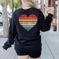 Pianist Retro Sunset Piano Keyboard Player Teacher Women's Sweatshirt Back Print Black Pianist Retro Sunset Piano Keyboard Player Teacher Women's Sweatshirt Back Print Black