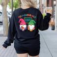 Poly-Gnome-Ials Algebra Teacher Calcul Teacher Women's Sweatshirt Back Print Black