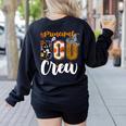 Principal Boo Crew Ghost Halloween Teachers School Matching Women's Sweatshirt Back Print Black Principal Boo Crew Ghost Halloween Teachers School Matching Women's Sweatshirt Back Print Black