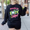 Ready To Rock School Shirt Students And Teachers Women's Sweatshirt Back Print Black Ready To Rock School Shirt Students And Teachers Women's Sweatshirt Back Print Black