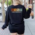 Retired Chemistry Teacher Science Retirement Chemistry Women's Sweatshirt Back Print Black Retired Chemistry Teacher Science Retirement Chemistry Women's Sweatshirt Back Print Black