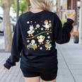 Silly Goose Behavior Analyst RBT ABA Therapy SPED Teacher Women's Sweatshirt Back Print Black Silly Goose Behavior Analyst RBT ABA Therapy SPED Teacher Women's Sweatshirt Back Print Black