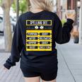 Spelling Bee Halloween Teachers Bee Spelling Competition Women's Sweatshirt Back Print Black