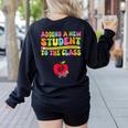 Teacher Pregnancy Announcement Clothing Expecting Teacher X-Small Women's Sweatshirt Back Print Black Teacher Pregnancy Announcement Clothing Expecting Teacher X-Small Women's Sweatshirt Back Print Black