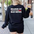 Teacher Red Pen Grading Exam Marking School Women's Sweatshirt Back Print Black Teacher Red Pen Grading Exam Marking School Women's Sweatshirt Back Print Black