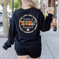 Teacher Of The Visually Impaired Back To School Team For Men Women Girls Kids Women's Sweatshirt Back Print Black Teacher Of The Visually Impaired Back To School Team For Men Women Girls Kids Women's Sweatshirt Back Print Black
