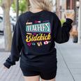 Teacher's Sidekick Teacher Assisting Teaching Assistant Women's Sweatshirt Back Print Black Teacher's Sidekick Teacher Assisting Teaching Assistant Women's Sweatshirt Back Print Black