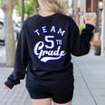 Team 5th Grade Fifth For Teacher Or Students Women's Sweatshirt Back Print Black Team 5th Grade Fifth For Teacher Or Students Women's Sweatshirt Back Print Black