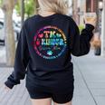 TK & Kinder Dream Team Transitional Kindergarten Teacher Women's Sweatshirt Back Print Black TK & Kinder Dream Team Transitional Kindergarten Teacher Women's Sweatshirt Back Print Black