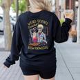 Weird Science Skeleton Halloween Teachers Brew Knowledge Women's Sweatshirt Back Print Black Weird Science Skeleton Halloween Teachers Brew Knowledge Women's Sweatshirt Back Print Black
