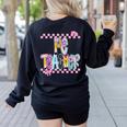 Women PE Teacher Back To School Physical Education Teacher Women's Sweatshirt Back Print Black Women PE Teacher Back To School Physical Education Teacher Women's Sweatshirt Back Print Black
