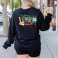 Y'All Gonna LEARN Today Back To School Teacher Appreciation Women's Sweatshirt Back Print Black Y'All Gonna LEARN Today Back To School Teacher Appreciation Women's Sweatshirt Back Print Black